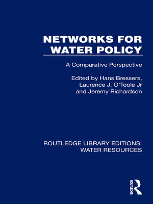 cover image of Networks for Water Policy